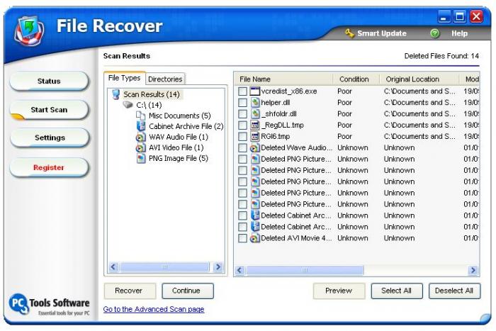 File Recovery Programs Pc